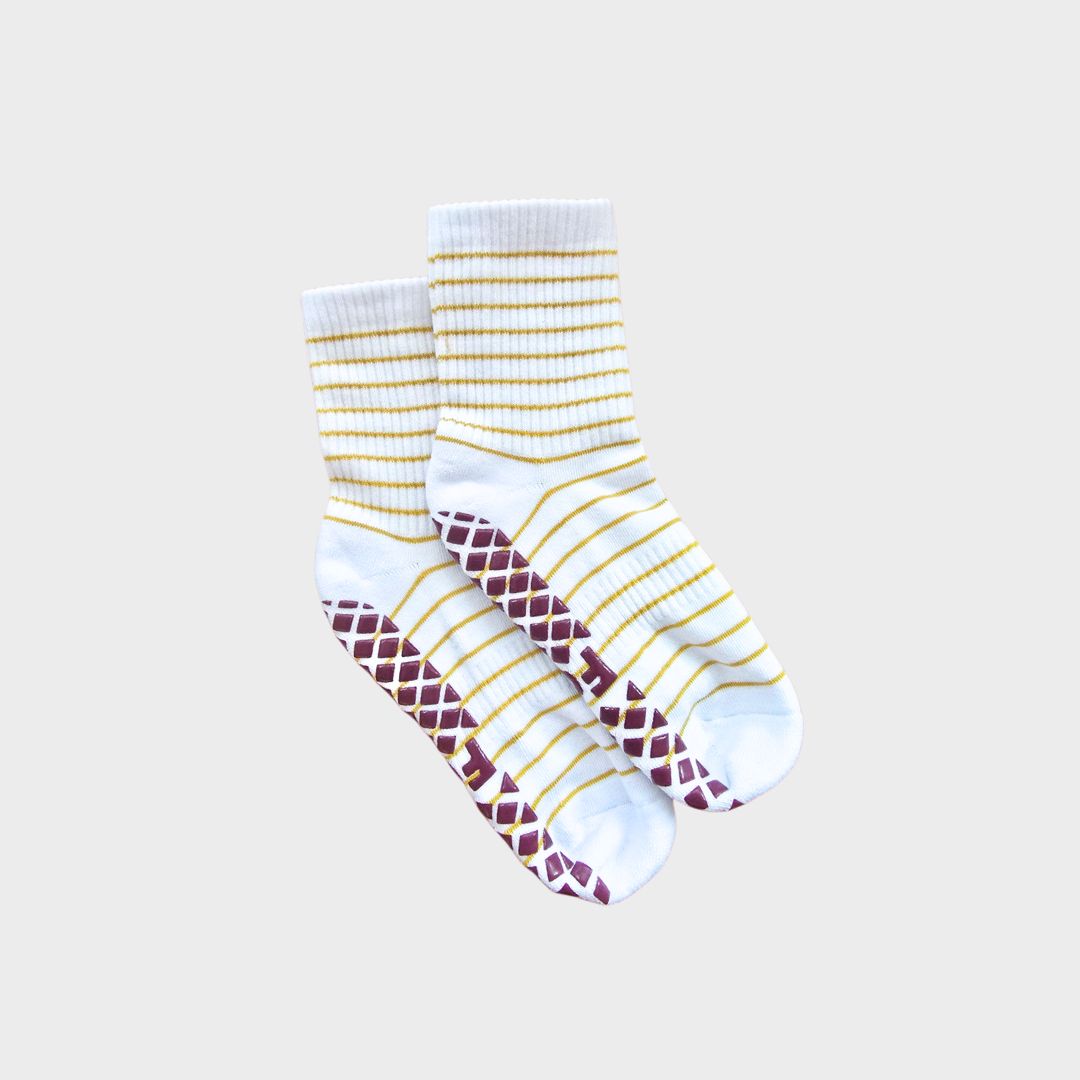 Latte Stripe Sock