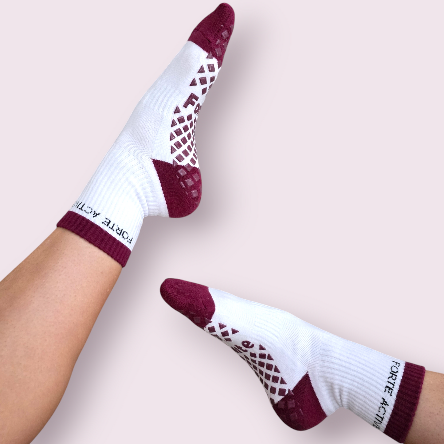 Branded Plum Sock