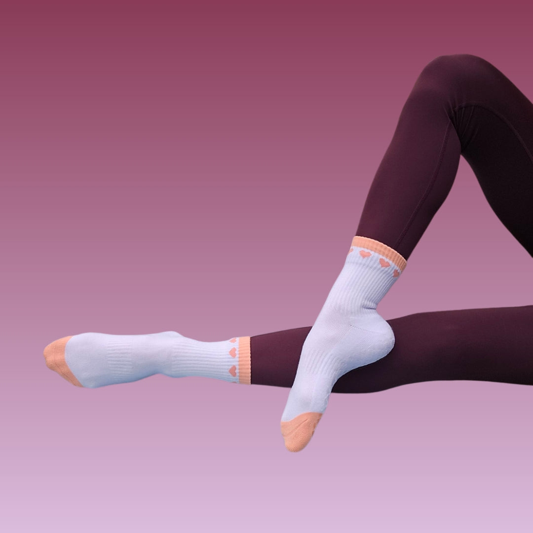 Chain of Hearts Sock