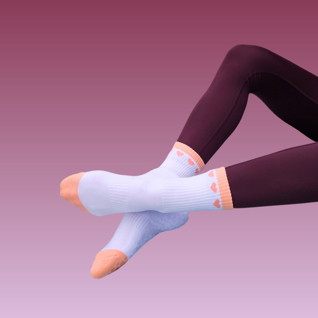 Chain of Hearts Sock