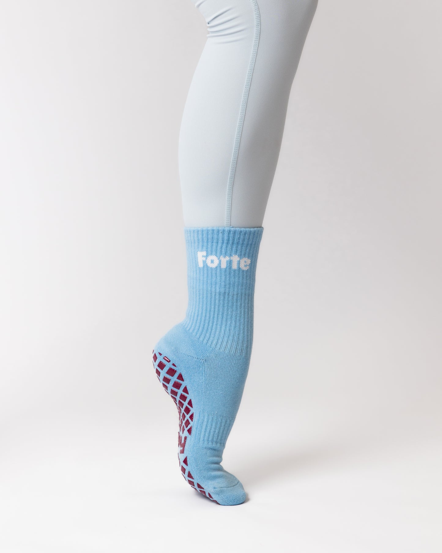 Sky Blue Grip Sock