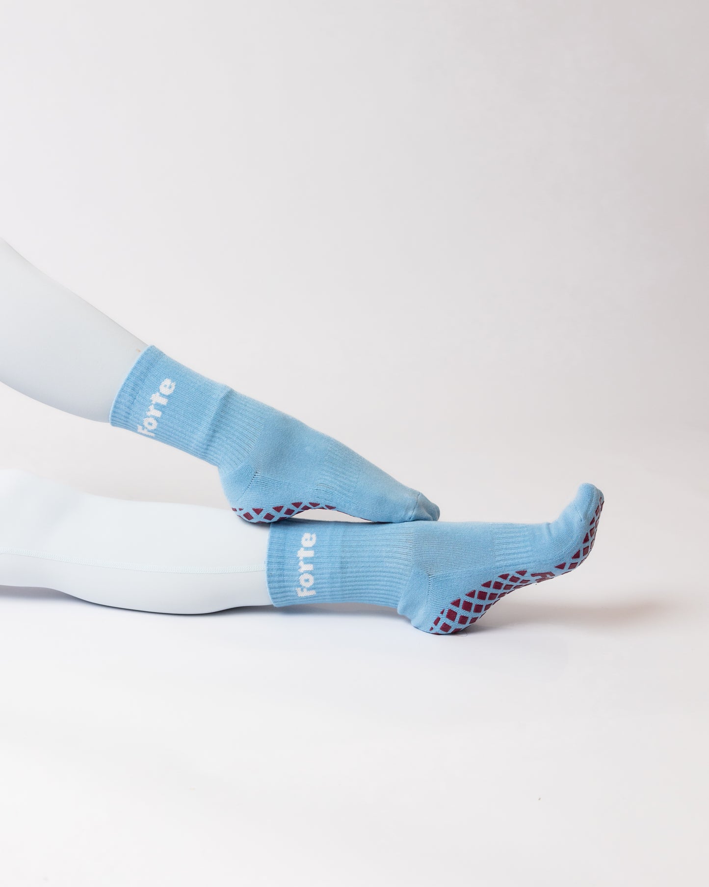 Sky Blue Grip Sock