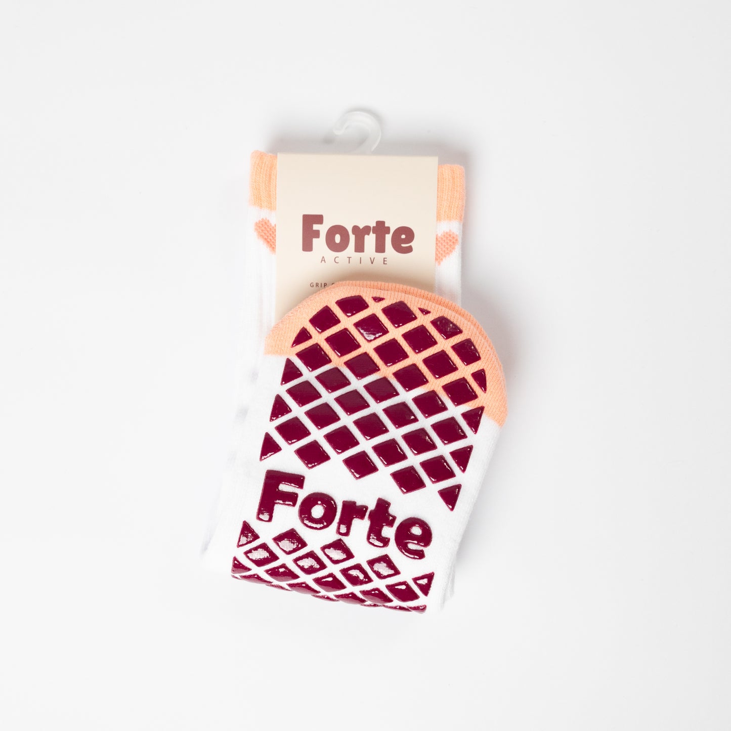 Chain of Hearts Grip Sock