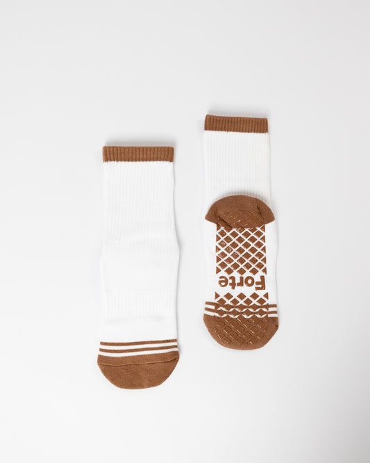 Mocha Splash Grip Sock