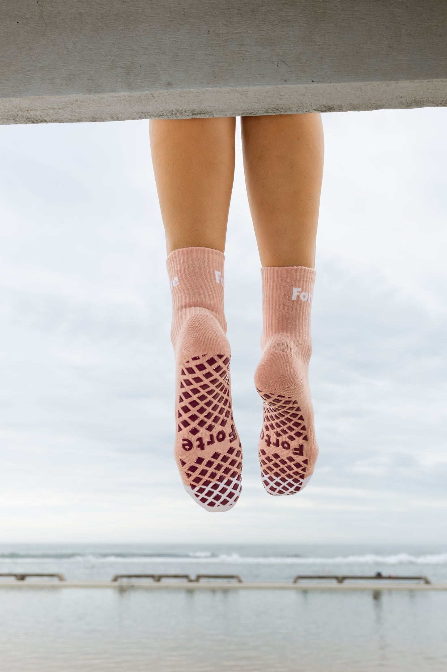Cherry Blossom Grip Sock